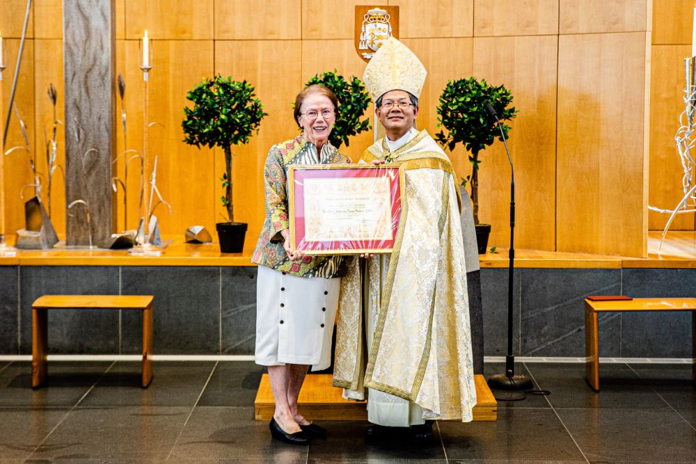 Papal Honours Sr Patty Bishop Vincent